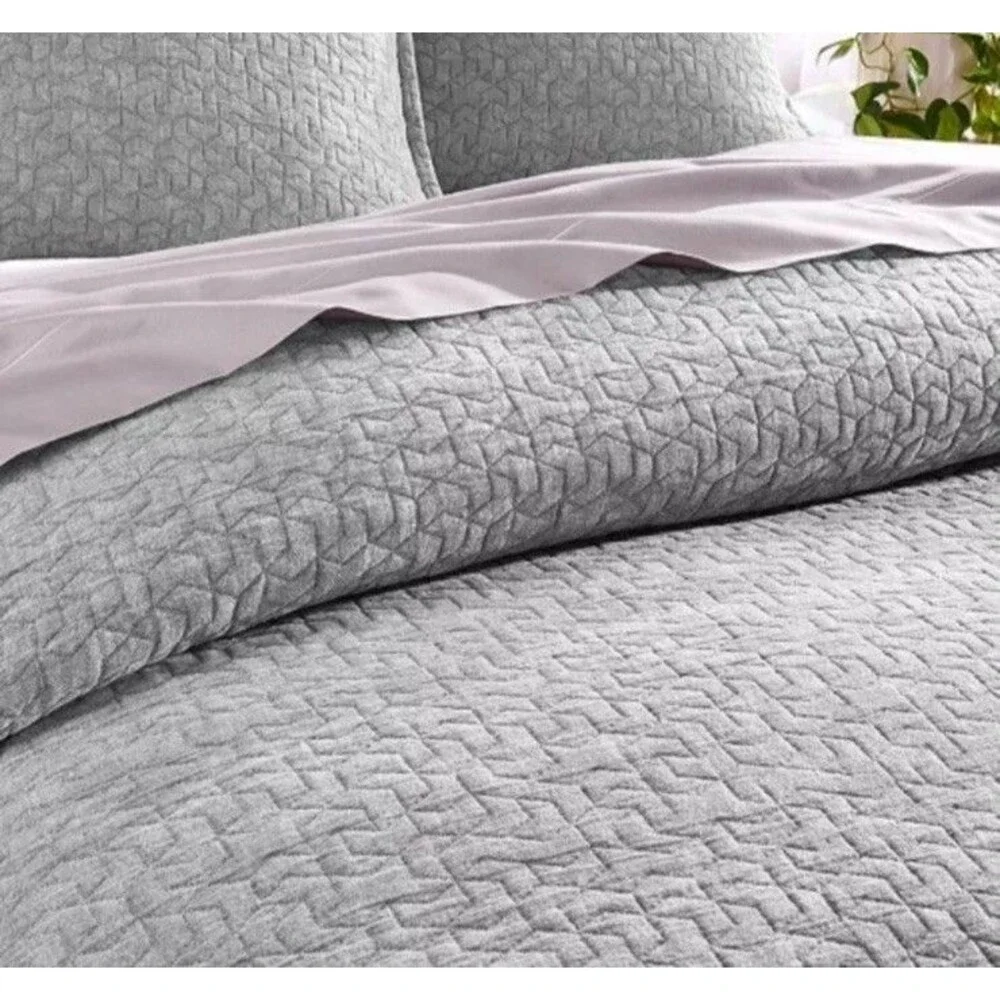Hotel Collection Prism Matelasse FULL/QUEENDuvet Cover + 2 Standard Shams